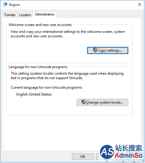 解决英文版Windows10中中文显示乱码问题的步骤5