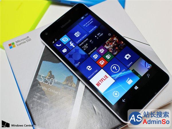 微软Win10入门机Lumia550开箱视频及第一印象
