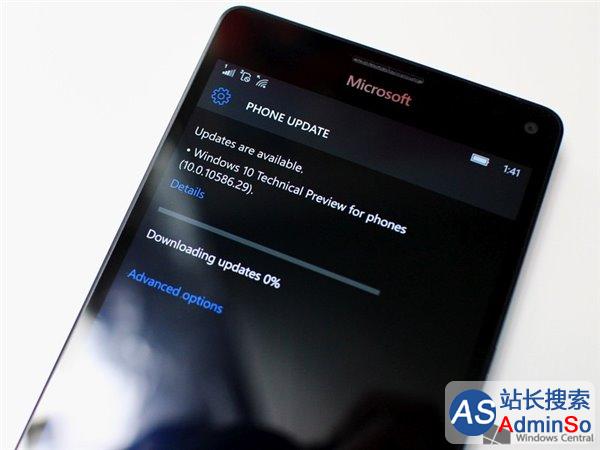 微软考虑将Lumia950/XL固件更新加入Win10 Mobile预览