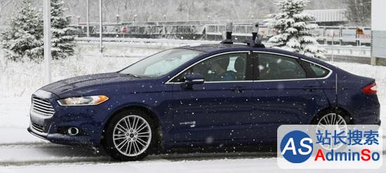 福特开始在雪地中测试自动驾驶汽车