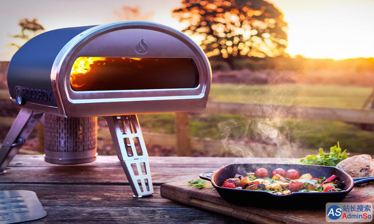 Roccbox：便携小巧的石头烤炉，实现你的烹饪梦想