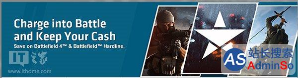 EA Origin宣布《战地》系列打折：最高减免75%