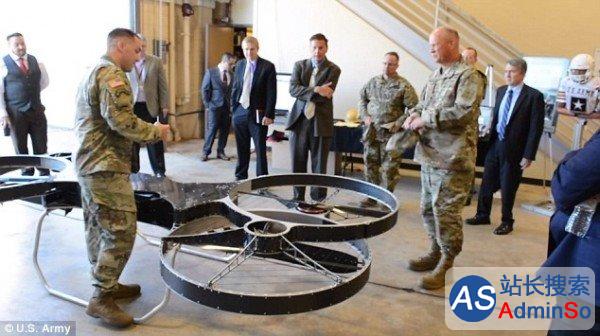 美军方展示最新Hoverbike飞行器，可骑行作战