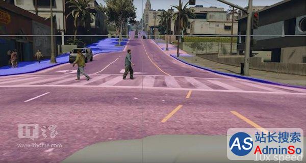 站在游戏的肩膀上：Intel实验室利用《GTA5》研究无人驾驶AI