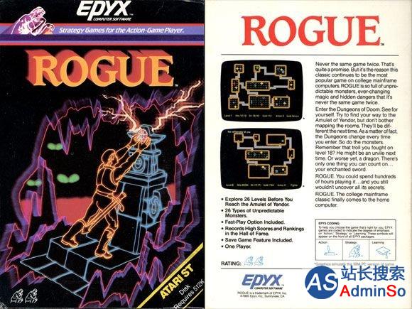 都说Roguelike游戏超赞：但Rogue究竟是什么